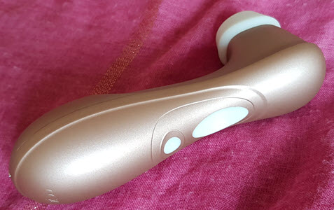 Satisfyer Pro 2 showing buttons