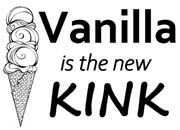 Vanilla is the New Kink logo